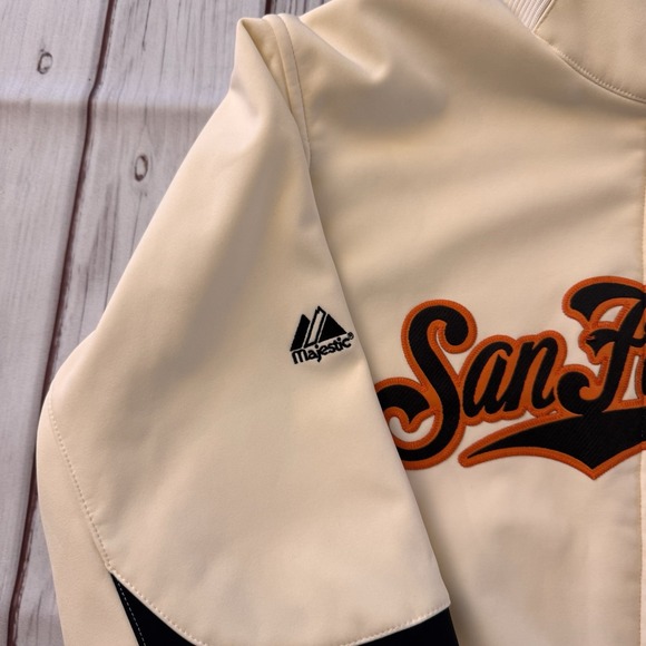 San Francisco Giants Majestic Therma Base Triple Peak Premier Women's Jacket S - Picture 2 of 13